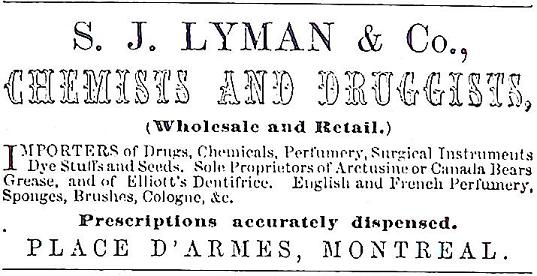 S.J. Lyman & Co. | Historiques et Publicités | Anciennes ...