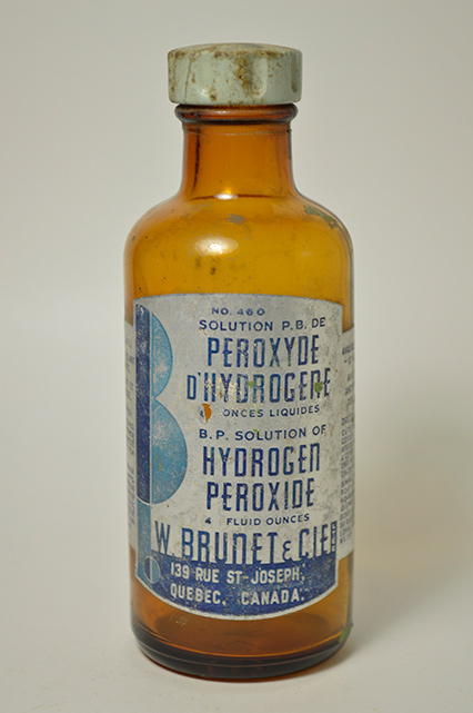 Peroxyde d'Hydrogène, W. Brunet & Cie, Médicaments brevetés